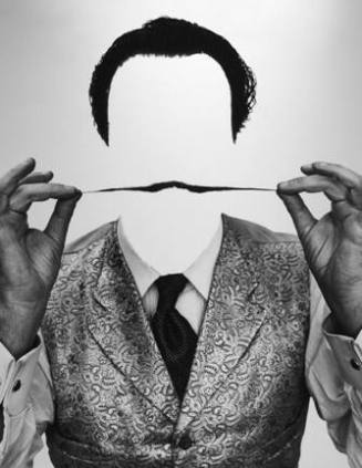 Invisible Dali, From "Halsman/Dali" Portfolio