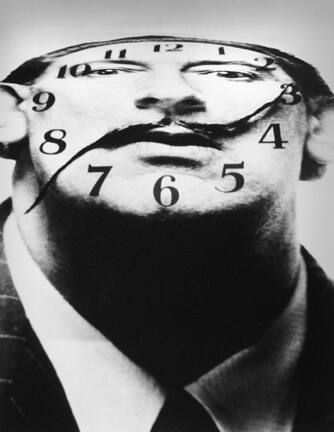 Dali Clock Face, From "Halsman/Dali" Portfolio