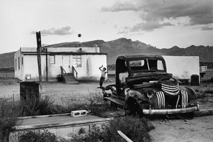 Llanito, New Mexico, from the portfolio "Danny Lyon"