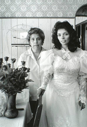 Mother and Daughter on Wedding Day, from Changing Chicago