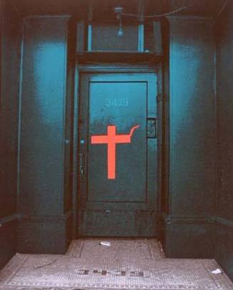 Storefront Symbol, West Chicago Ave., From "Printmaking at the School of the Art Institute" Portfolio