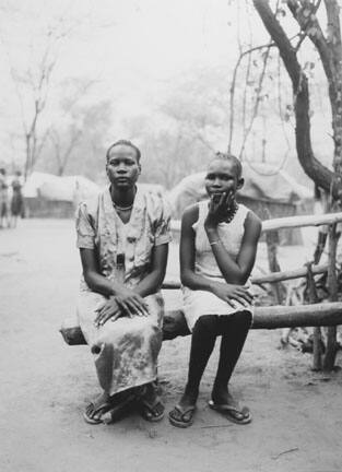 Rachel and Ochol, Family Section, Sudanese Refugee Camp, Lokichoggio, Kenya