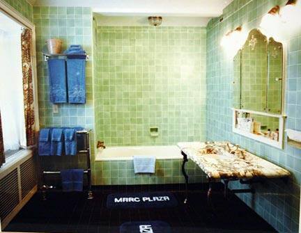 Unknown (green tile bathroom)