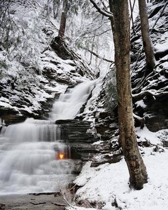 Shale Falls (Winter)