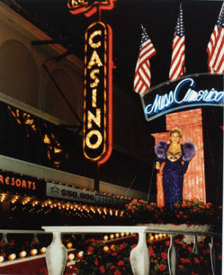 Miss America on Float