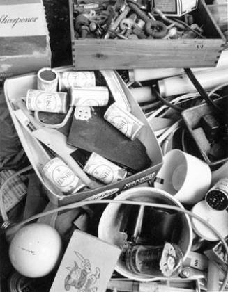 Desk Detail, from the "Objects In My Father's Basement" series