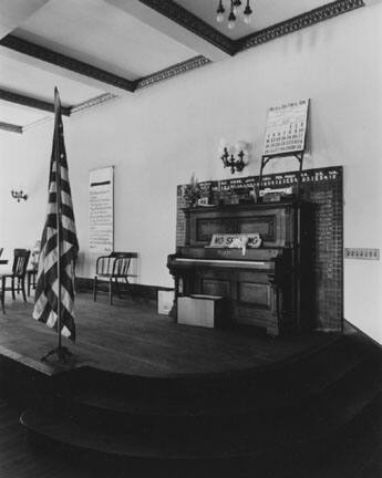 Community Room, Clay County Courthouse, Brazil, Ind., From "Courthouse Portfolio"