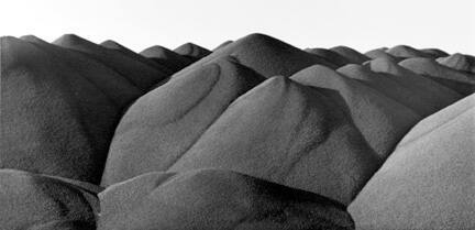 Piles of Taconite Pellets (Iron Ore), Superior, Wisconsin