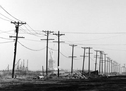 Statue of Liberty From Caven Point Road, Jersey City, New Jersey