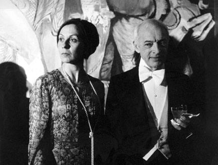 Mr. and Mrs. Saul Bellow at Nobel Celebration