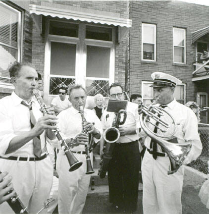 Church Holiday Musicians, Chicago,  from "Faces" Portfolio