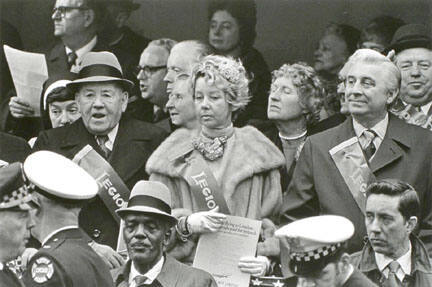 Politicians, Chicago, from "Faces" Portfolio