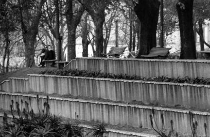 Parque Lezama, Buenos Aires (stone steps)