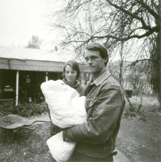 A Young Family, Grass Valley, Nevada, from "Faces" portfolio