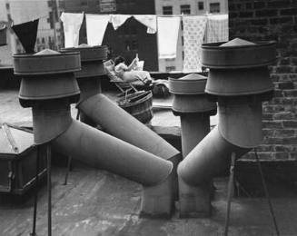 20th St. West (chimneys, laundry line)