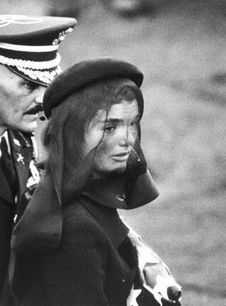 Jackie Kennedy at Funeral