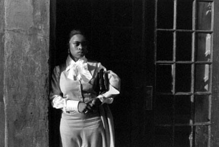 A Woman Waiting In The Doorway, from the "Harlem, USA" portfolio