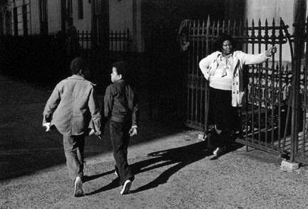 A Woman And Two Boys Passing, from the "Harlem, USA" portfolio