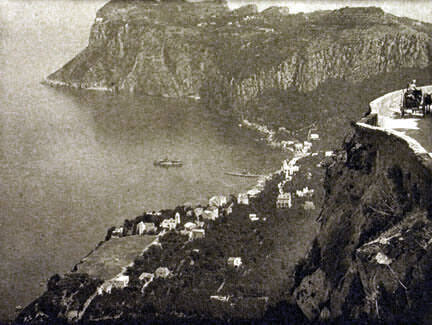 The Cliffs, Sorrento, from Camera Work No. 38, April 1912