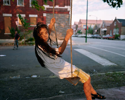 Girl on Swing, Chicago