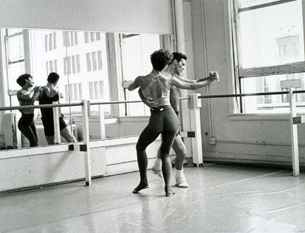 Rehersal for "Nine Sinatra Songs," Hubbard Street Dance, Chicago