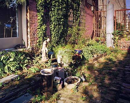 Statue in Courtyard