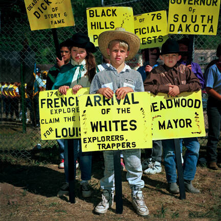 Arrival of the Whites, Deadwood, South Dakota