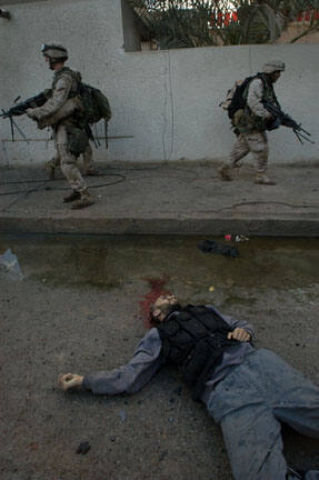 Untitled from 1/8 Bravo Marines during the November 2004 battle for Fallujah