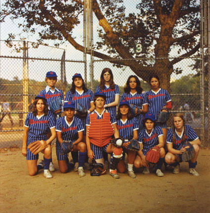 Women's Intramural Softball Team of Warner Communications, Inc., New York, from "Groups in America" portfolio