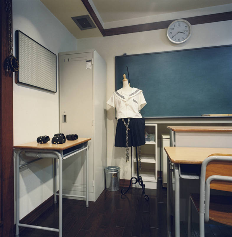 High School Room with Uniform, Hotel Adonis, Osaka