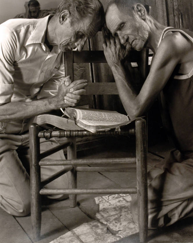 Two Brothers Praying