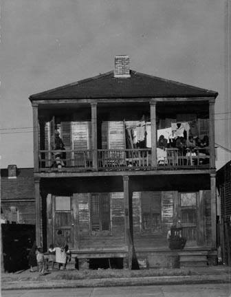 Negro House in New Orleans, Louisiana