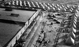 View of the camp for flood refugees. Forrest City, Arkansas