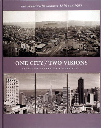 San Francisco Panoramas 1878 & 1990:  One City/Two Visions (Book); Viewing the Mark Hopkins from Panel No. 2 (photo)