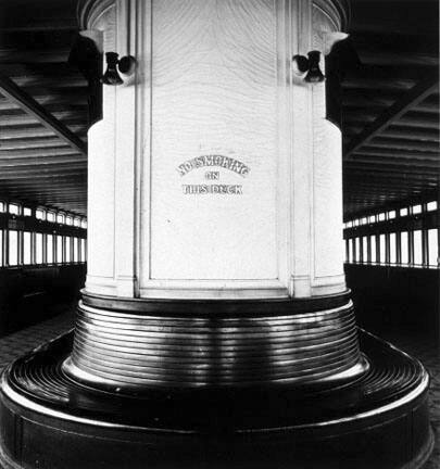 Upper-deck Saloon of the Ferryboat Pocono, Hoboken, New Jersey