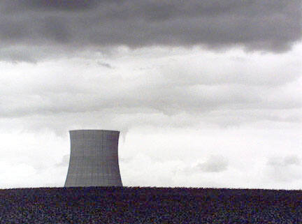 Cooling Tower in a Nuclear Generating Plant., Stillman Valley, Illinois