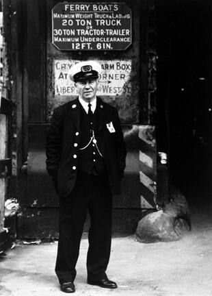 Ferry Collector, Central Railroad of New Jersey, Liberty Street Ferry Terminal, New York