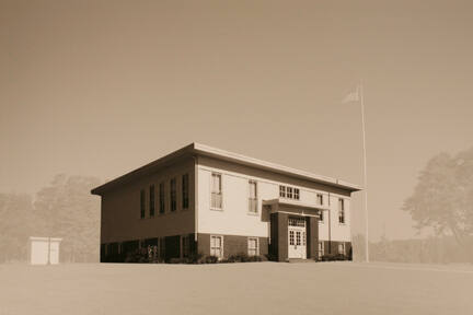 Lyles Station Consolidated School, Lyles Station, IN, from the "Schools for the Colored" series