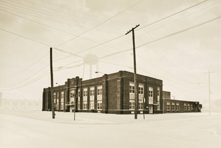 Summer High School, Cairo, IL, from the "School for the Colored" series