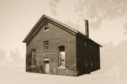 South Lynn Street School, Seymour, IN, from the "School for the Colored" series