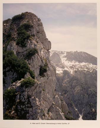 A. Hitler and D. Eckart Obersalzburg to Hoher Goll No. 27