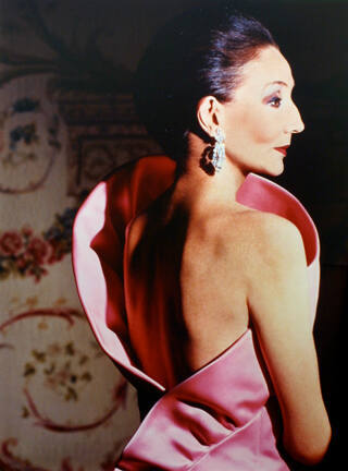 Vicomtesse, Jacqueline de Ribes, 06 July 1983, Paris