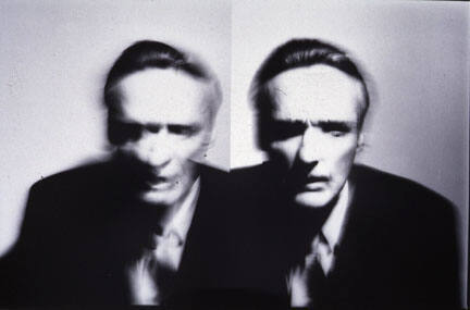 Dennis Hopper-Diptych, Actor, 03 January 1990, Chicago Studio