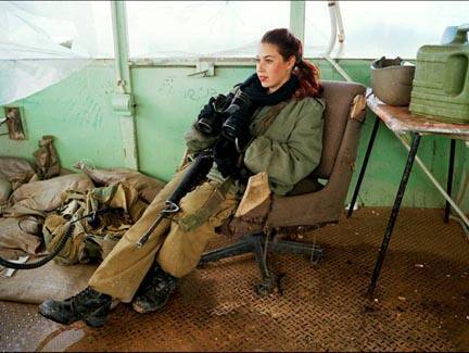 Look-out duty at the observation tower, Tsaelim, Israel (#19), from the Serial No. 3817131 portfolio