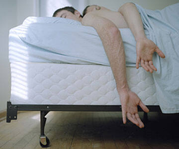 Untitled (bed), from the "Derelict Self" series