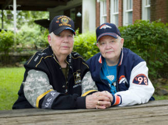 Hank, 76, and Samm, 67, North Little Rock, AR, from the "To Survive on this Shore" series