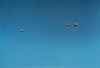 Throwing Three Balls in the Air to Get a Straight Line (Best of Thirty-Six Attempts) (detail)