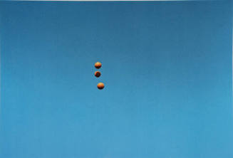 Throwing Three Balls in the Air to Get a Straight Line (Best of Thirty-Six Attempts) (detail)