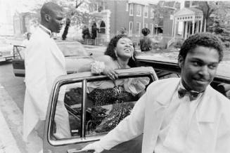 Andrea and her Date Anthony Leaving for the Prom, Driven by Her Uncle Mel, Chicago, from Changing Chicago