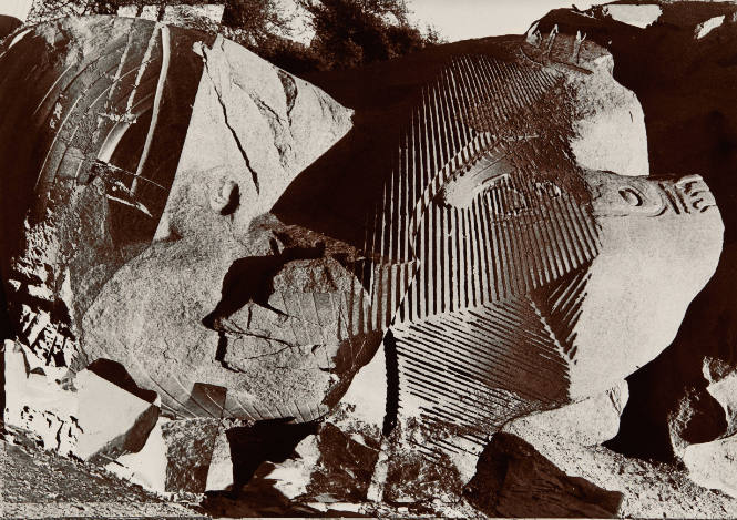 Untitled (Head of Memnon), Egypt 